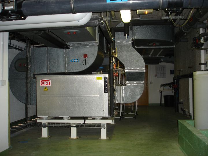 centrale de traitement d'air ventilation